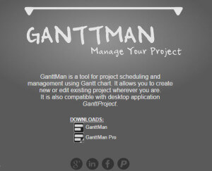 ganttman - Carta Gantt desde el movil